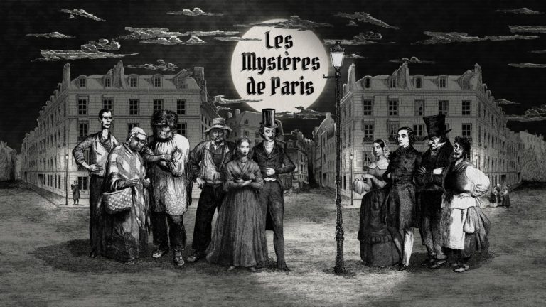 Les mystères de Paris, série d'animation en gravures par Amopix et La Curieuse