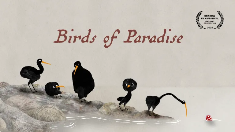 Birds of Paradise, court-métrage d'animation de Tomek Ducki, avec la participation d'Amopix