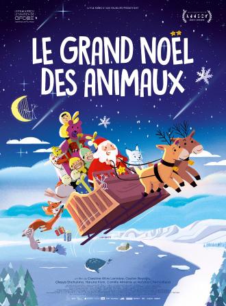 Le Grand Noël des animaux, long-métrage d'animation choral, avec la participation d'Amopix