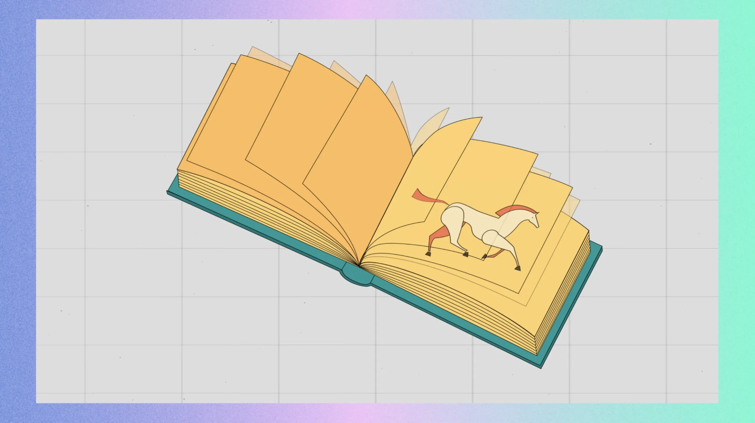 Illustration d'un livre animé, technique d'animation 2D expliquée dans la série C'est quoi ?