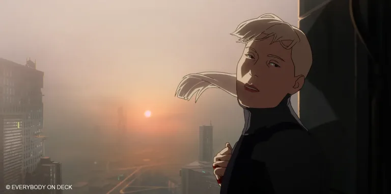 Mars Express, long-métrage d'animation de Jérémie Périn, avec la participation d'Amopix