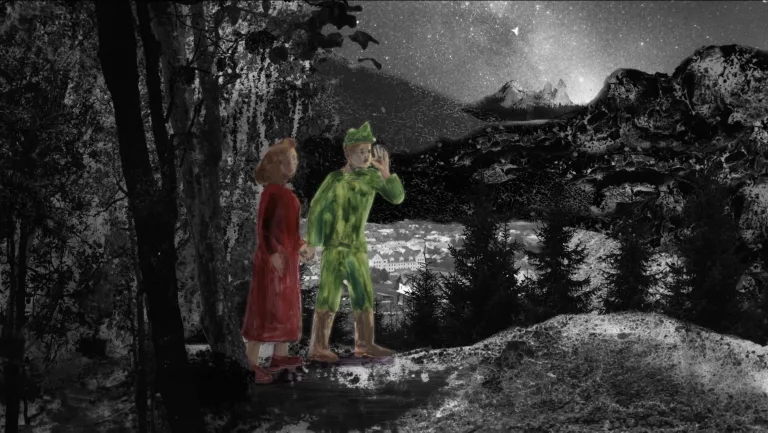 Quelque chose de divin, documentaire animé de Mélody Boulissière et Bogdan Stamatin, avec la participation d'Amopix