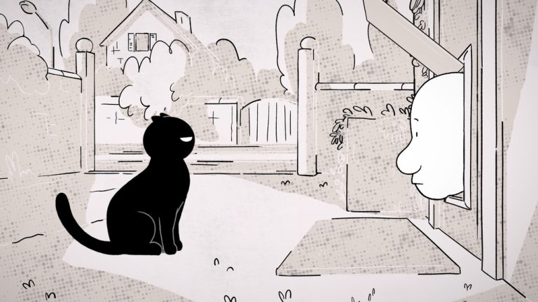 Putain de chat, série d'animation 2D réalisée par Christophe Gautry, coproduite par Autour de Minuit, Panique! et Arte France, avec la participation du studio Amopix